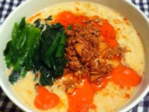 生ラーメン（味噌）でアレンジ　【お手軽坦坦麺】